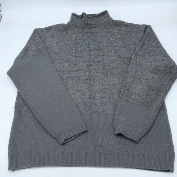 Ecko Unltd Grey Vintage Jumper Sweater - Rhino Logo - Men’s Size‎ XL - Picture 1 of 9